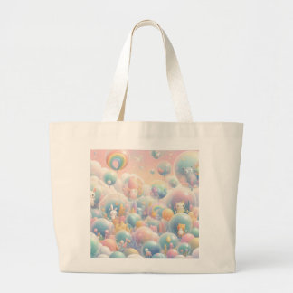 Bubly Bunny Tote Bag Jumbo Tygkasse