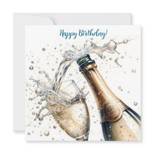 BubLY champagne Grattis på födelsedagen