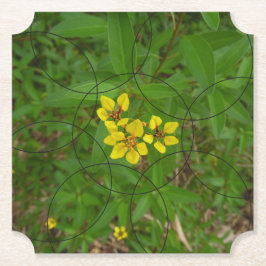 Bubly Flowers Underlägg Papper