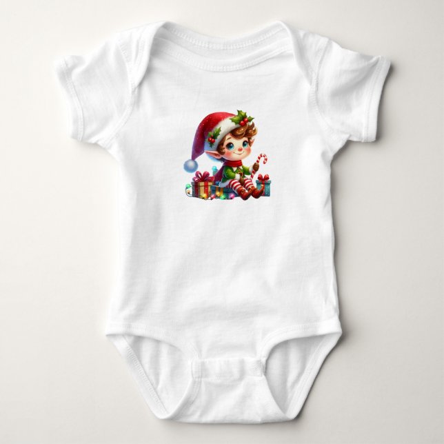 Bubly Jul Elf T Shirt (Framsida)