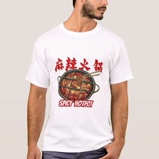 BublyCuddle Spicy Hotpot T Shirt (Framsida)