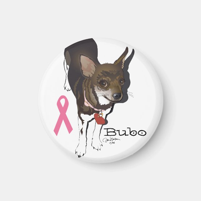 Bubo, chihuahua magnet (Framsidan)