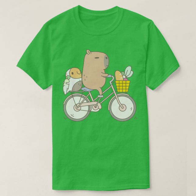 Bubu Guinea Gris Biking T Shirt (Design framsida)