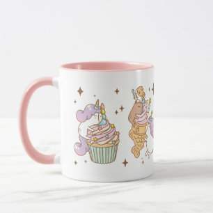 Bubu Guinea gris, Unicorn Party Mugg