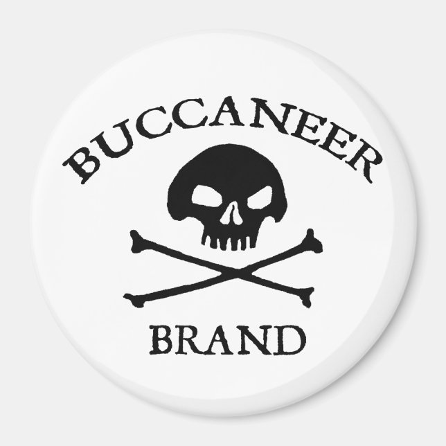 Buccaneer Brand Magnet (Framsidan)