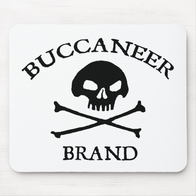 Buccaneer Brand Mousepad Musmatta (Framsidan)