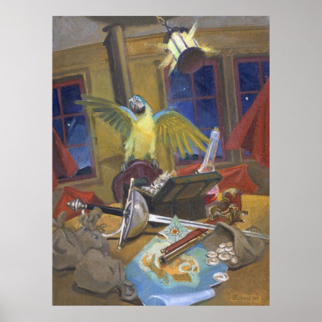 Buccaneers Booty - Pirat Art av Kulhanek Poster (Framsidan)