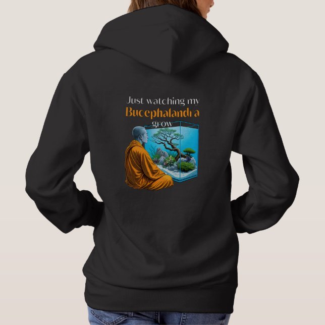 Bucephalandra Zen – A Meditative Aquascaping T Shirt (Baksida)