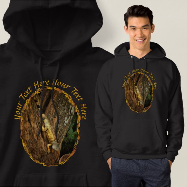 Bucerias Iguana 1069 Hoodie (Skapare uppladdad)