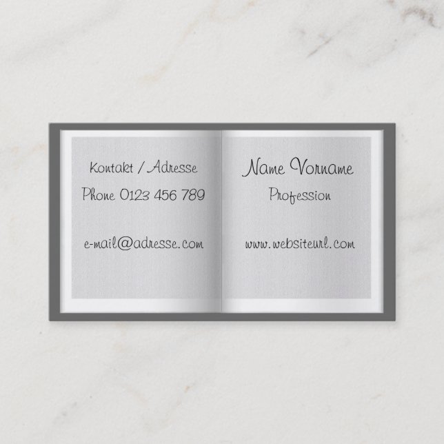 Buch Visitkort (Framsida)