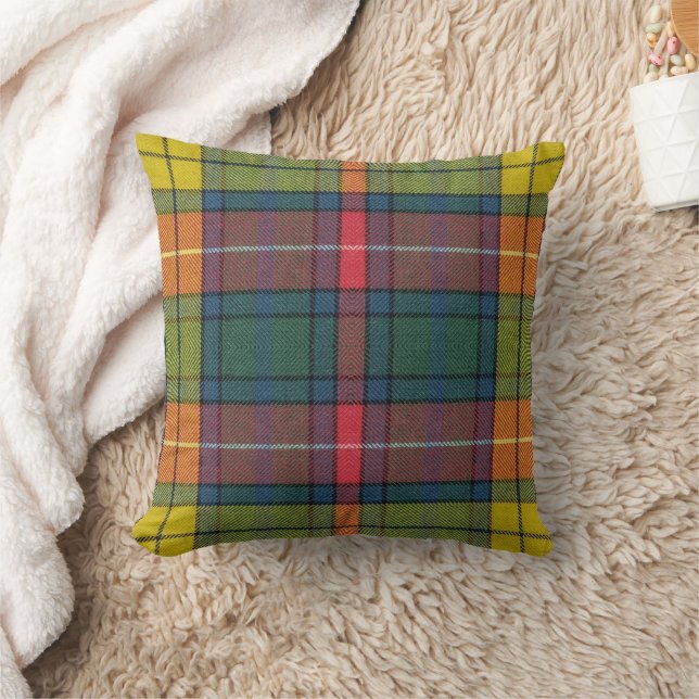 Buchanan Ancient Tartan Mönster Kudde (Filt)