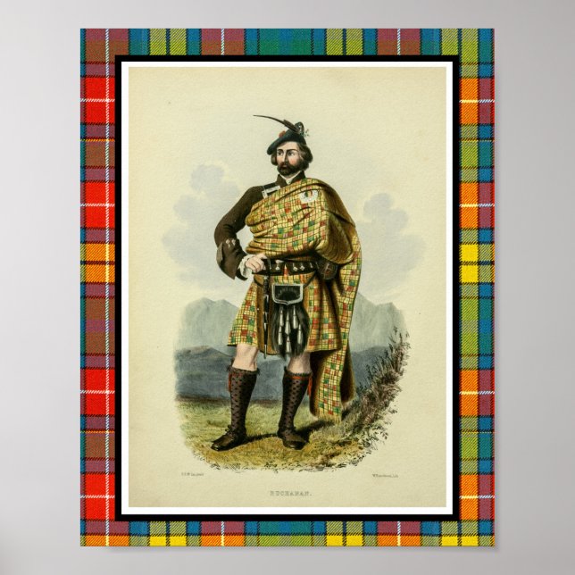 Buchanan Clansman Poster (Framsidan)