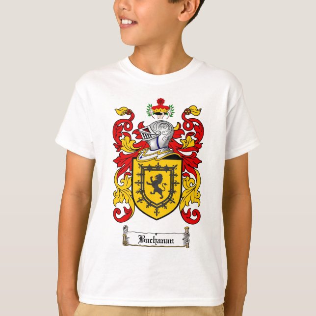 BUCHANAN FAMILJVAPENSKÖLD - BUCHANAN VAPENSKÖLD TEE SHIRT (Framsida)