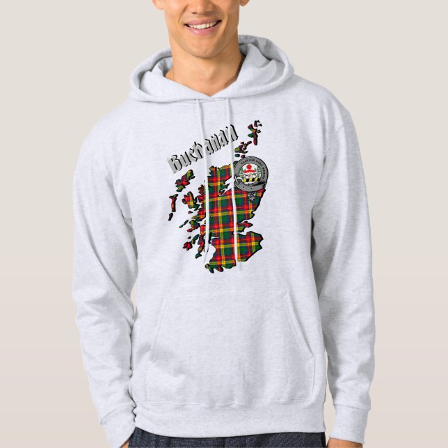 Buchanan Klan Badge Hoodie (Framsida)