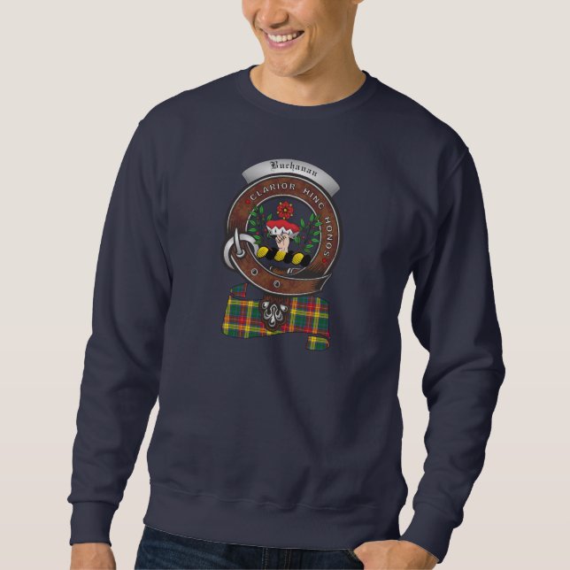 Buchanan Klan Badge Sweatshirt (Framsida)