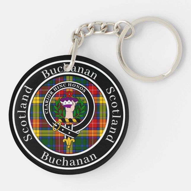 Buchanan Klan Badge & Tartan (Baksidan)
