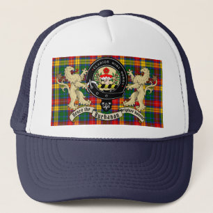 Buchanan Klan Badge & Tartan Keps