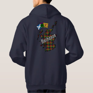 Buchanan Klan Badge Vuxen Hoodie