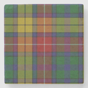 Buchanan Klan Tartan Play Stone Underlägg Sten
