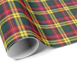 Buchanan Klan Tartan Presentpapper