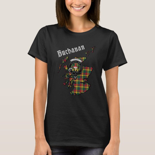 Buchanan Klan Women's T-Shirt (Framsida)