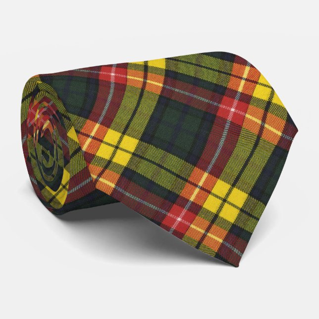 Buchanan Modern Original Scottish Tartan Slips (Rullad)