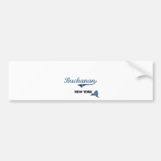 Buchanan New York City klassiker Bildekal
