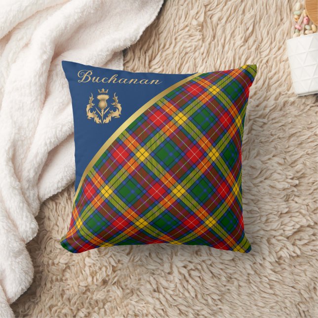 Buchanan Tartan Dekorativ kudde (Filt)