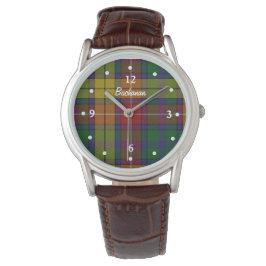 Buchanan Tartan Play Faced Anpassningsbar Watch Armbandsur