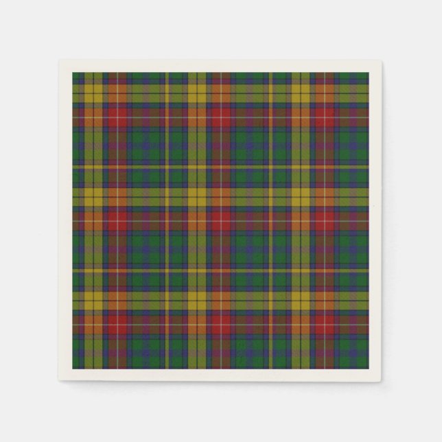Buchanan Tartan Play Papper Napkins Pappersservett (Framsidan)