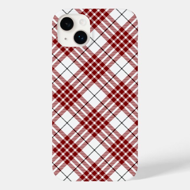 Buchanan tartan Red plaid (Baksida)