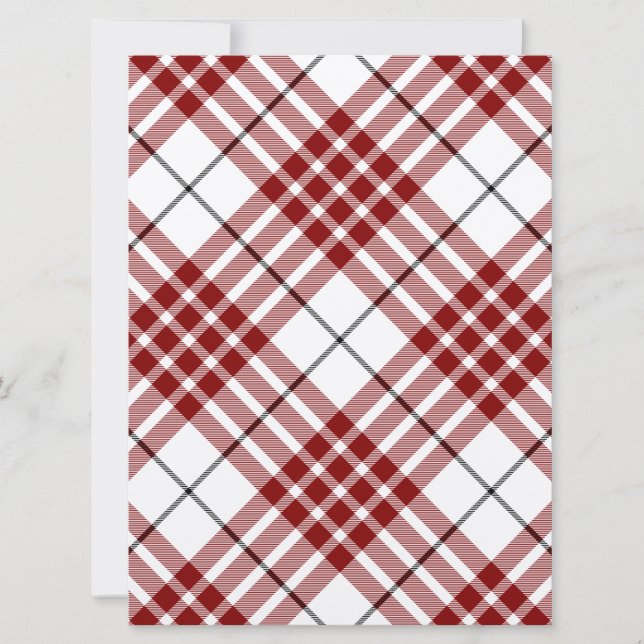 Buchanan tartan Red plaid (Framsida)