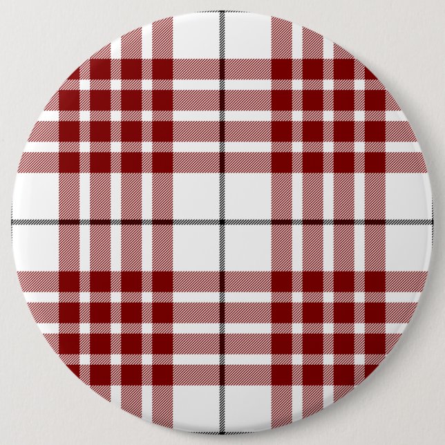 Buchanan tartan Red plaid Knapp (Framsida)