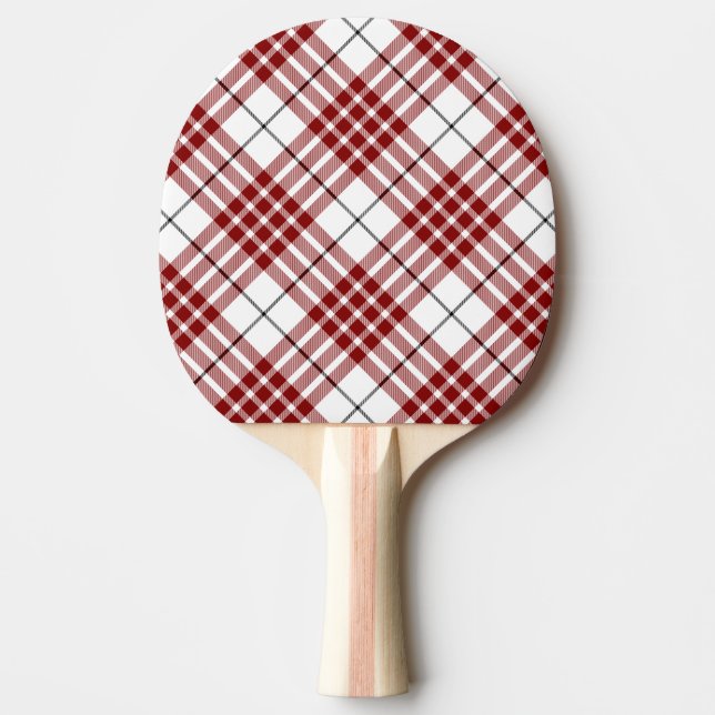 Buchanan tartan Red plaid Pingisracket (Framsidan)