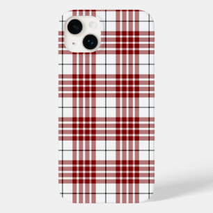 Buchanan tartan röd vit rutig