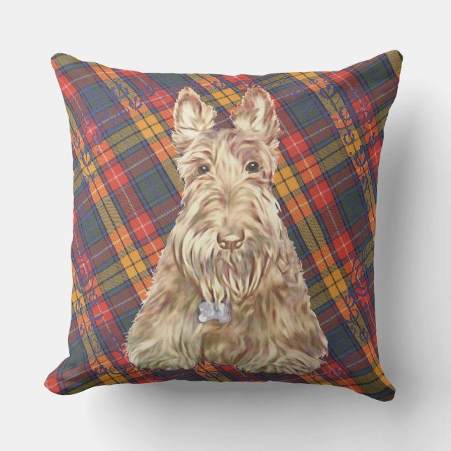 Buchanan Tartan Scottie Kudde (Framsida)