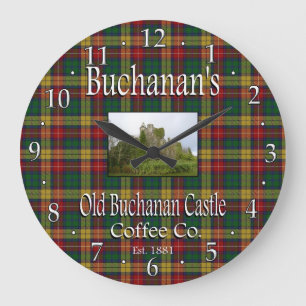 Buchanans gamla Buchanan Castle Coffee Co. Stor Klocka