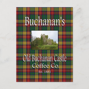Buchanans gamla Buchanan Castle Coffee Co. vykort