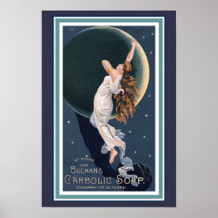 Buchans karboliska soap Ad Poster 13 x 19