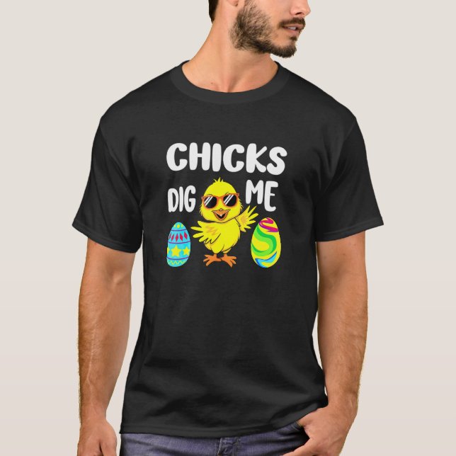 Buchicks Dig Me Påskdag Kyckling Kostym För Kid T Shirt (Framsida)