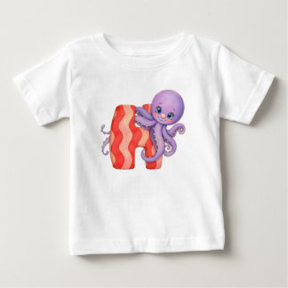 Buchstabe H - kleiner Oktopus - Kategorie Pirat T Shirt