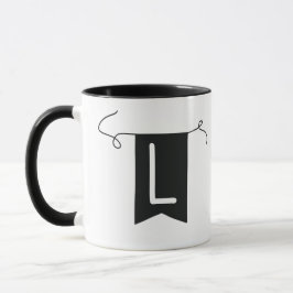 Buchstabe „L“ Becher  Mugg