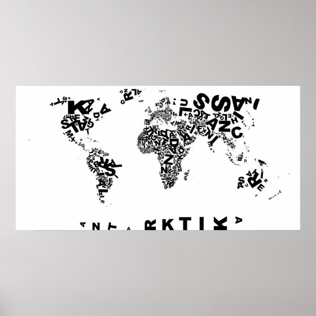 Buchstabenwelt Poster (Framsidan)