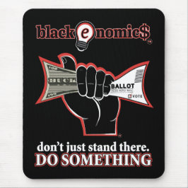 "Buck and Ballot" Standardmusmatta (Svart) Musmatta