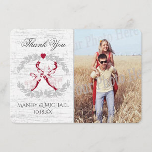 Buck and Doe Birch Photo Tack Kort