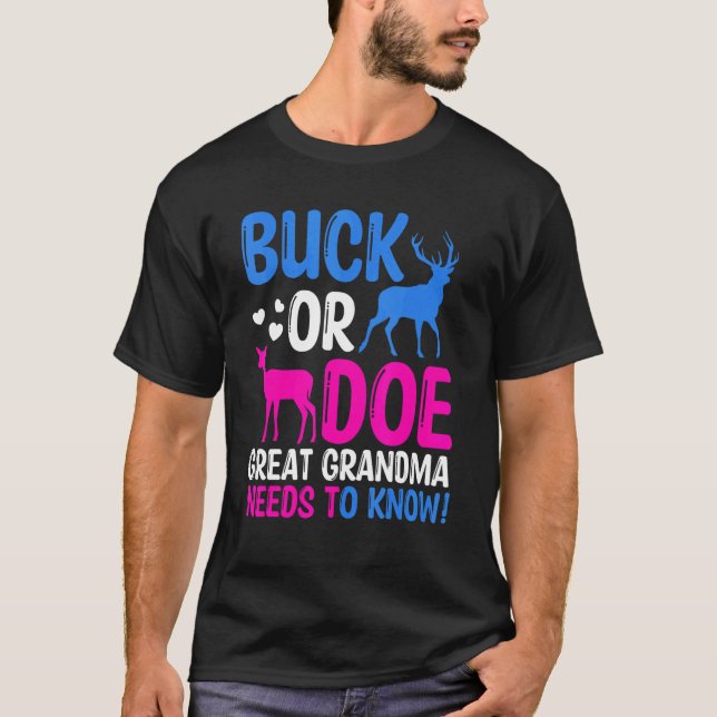 Buck eller Do Underbar Grandma måste känna till Ge T Shirt (Framsida)