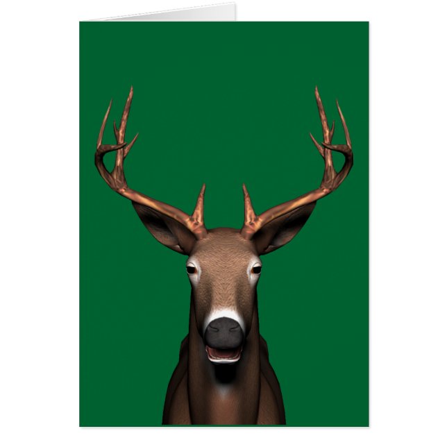 Buck Head Hälsningskort (Framsidan)