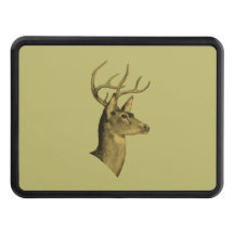 Buck Head Hitch Cover Mörk Khaki