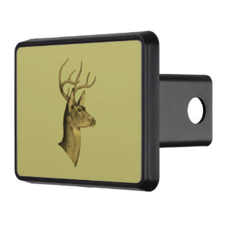 Buck Head Hitch Cover Mörk Khaki Dragkroksskydd