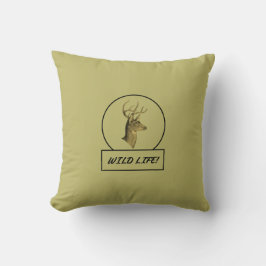 Buck Head Mörk Khaki Pillows Kudde
